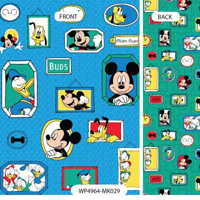 Wrapping Paper - Disney - Mickey Mouse & Friends - Mickey Mouse, Buds