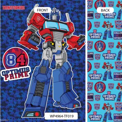 transformers wrapping paper